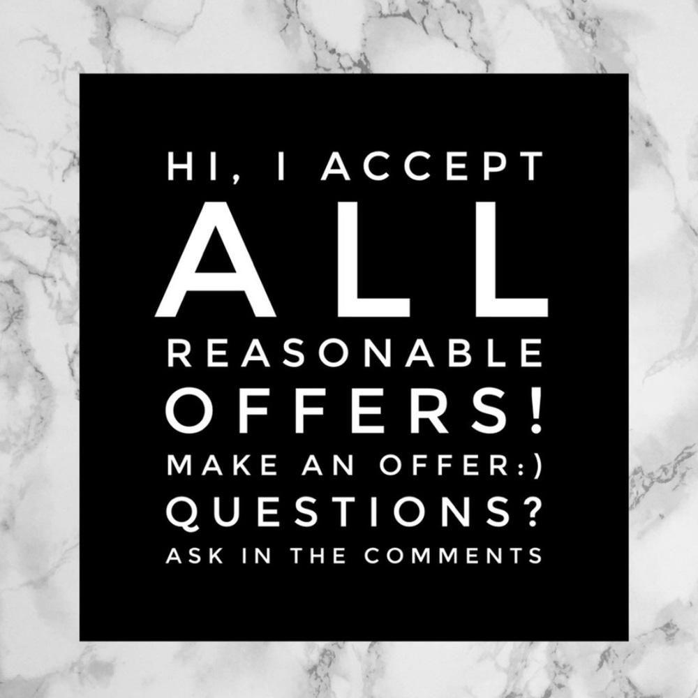 ➡️ Make me a REASONABLE offer!🤩